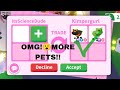 WOW!🥳They Offered NEW LEGENDARY PETS😮 in Adopt Me!😍QUICK yes Or no?😇🥰