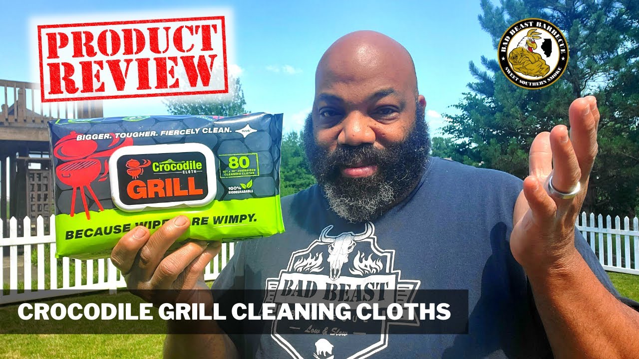 Crocodile Cloth Grill Cleaning Wipes Product Review