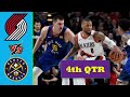 Portland Trail Blazers vs. Denver Nuggets Full Highlights 4th Quarter | 2021 NBA Playoffs Game 1