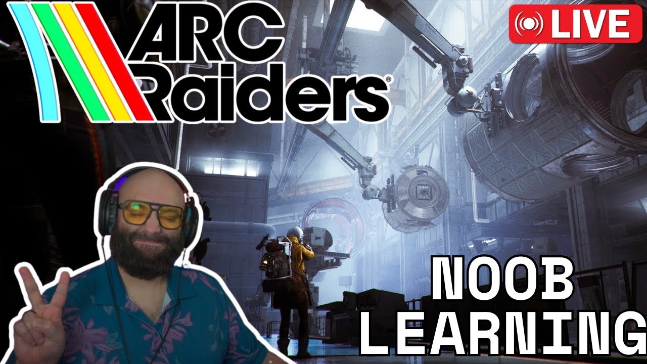 Arc Raiders LIVE — 10 Hours In & Still Panicking 😂 | Stream #372