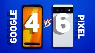 Google Pixel 6 vs Pixel 4 XL Обзор и сравнение - Что выбрать?