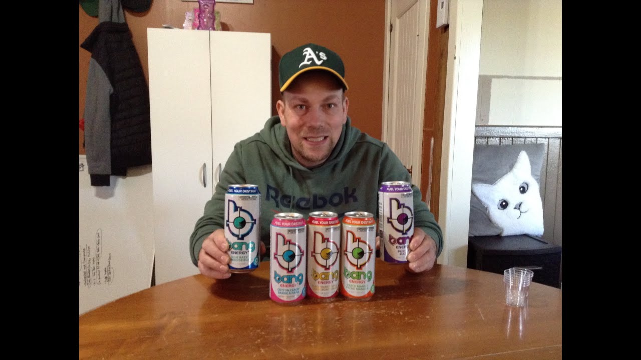 Bang Energy Drinks, 5 Cans , Tasting and Ranking