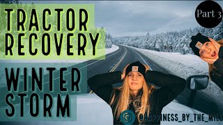 Tractor Recovery | HUGE Winter Storm Finale