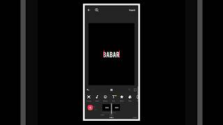 Account Name Animation In Mobile InShot App @Uzi_Ex #inshotediting