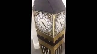 Young English Artist/ Big Ben cardboard model!!!