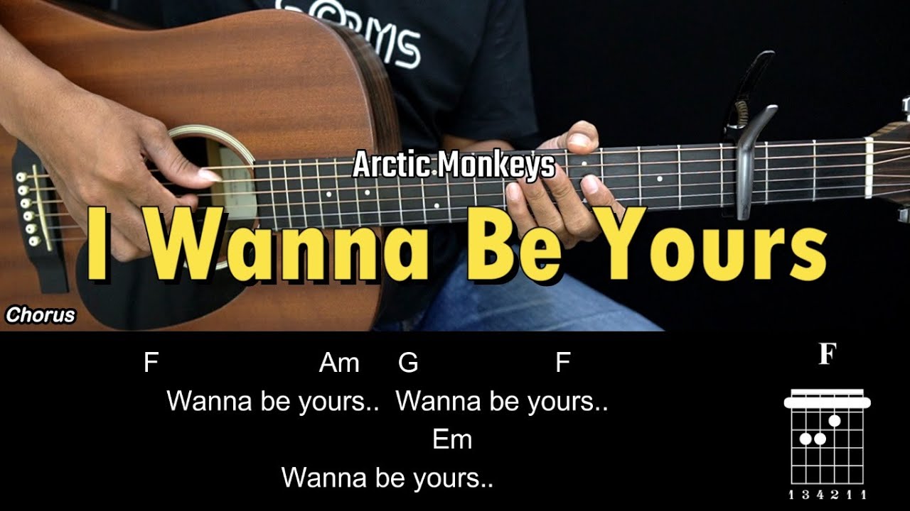 I Wanna Be Yours - Arctic Monkeys | EASY Guitar Tutorial with Chords - Guitar Lessons