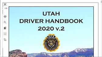 Video of the 2023 Utah Driver Handbook.