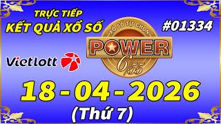 Trực Tiếp Kết Quả Xổ Số Tự Chọn POWER 6/55 Ngày 18/4/2026 - Vietlott 6/55 - Kỳ Vé #01334 - VIETLOTT