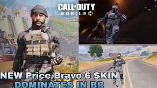 New Price Bravo 6 Skin Gameplay In Call Of Duty Mobile.. Season 8 Battle Pass Skin In Codm