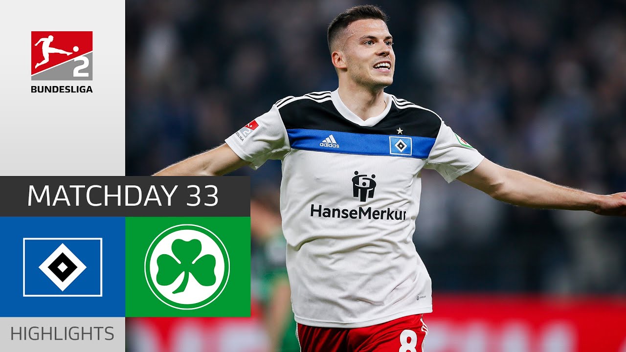 Hamburg Keeps Dreaming! | Hamburg - Greuther Fürth 2-1 | Highlights | Matchday 33 - Bundesliga 2