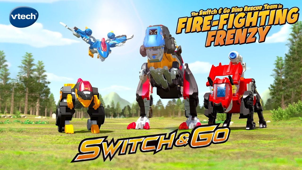 Switch & Go Dinos: Fire-Fighting Frenzy, Switch & Go™