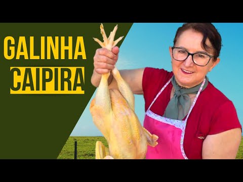 DESTRONCANDO GALINHA CAIPIRA- Como preparar galinha caipira? Como abater galinha caipira?