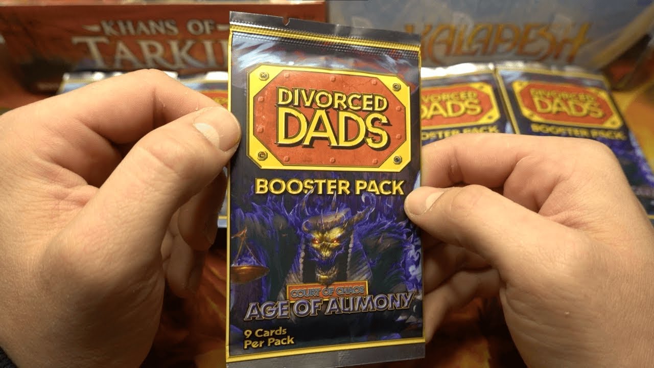 Divorced Dads TCG Court Of Chaos - Age of Alimony - Father's Day