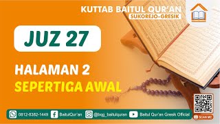 Video Qur'an Digital (Juz 27, halaman 2 sepertiga awal)