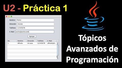 U2 - Practica 1 - Tópicos Avanzados de Programación