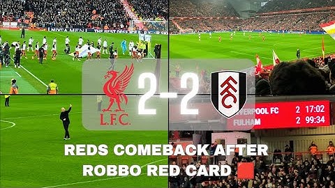 Late Jota equaliser rescues a point at Anfield 🔴 Liverpool 2-2 Fulham