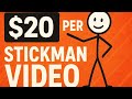 (100% FREE) Make Money Creating Stickman Videos Online | No Skills Needed!