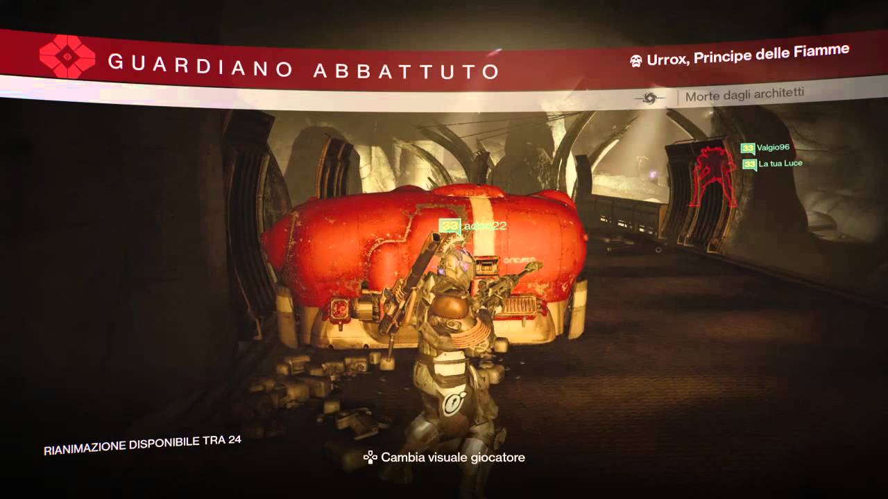 Destiny - Prison of Elders lv.34 (final boss - Urrox)