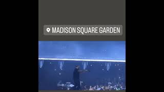 Drake performing Marvin’s Room | Madison Square Garden, NY | 7/23 #drake #madisonsquaregarden
