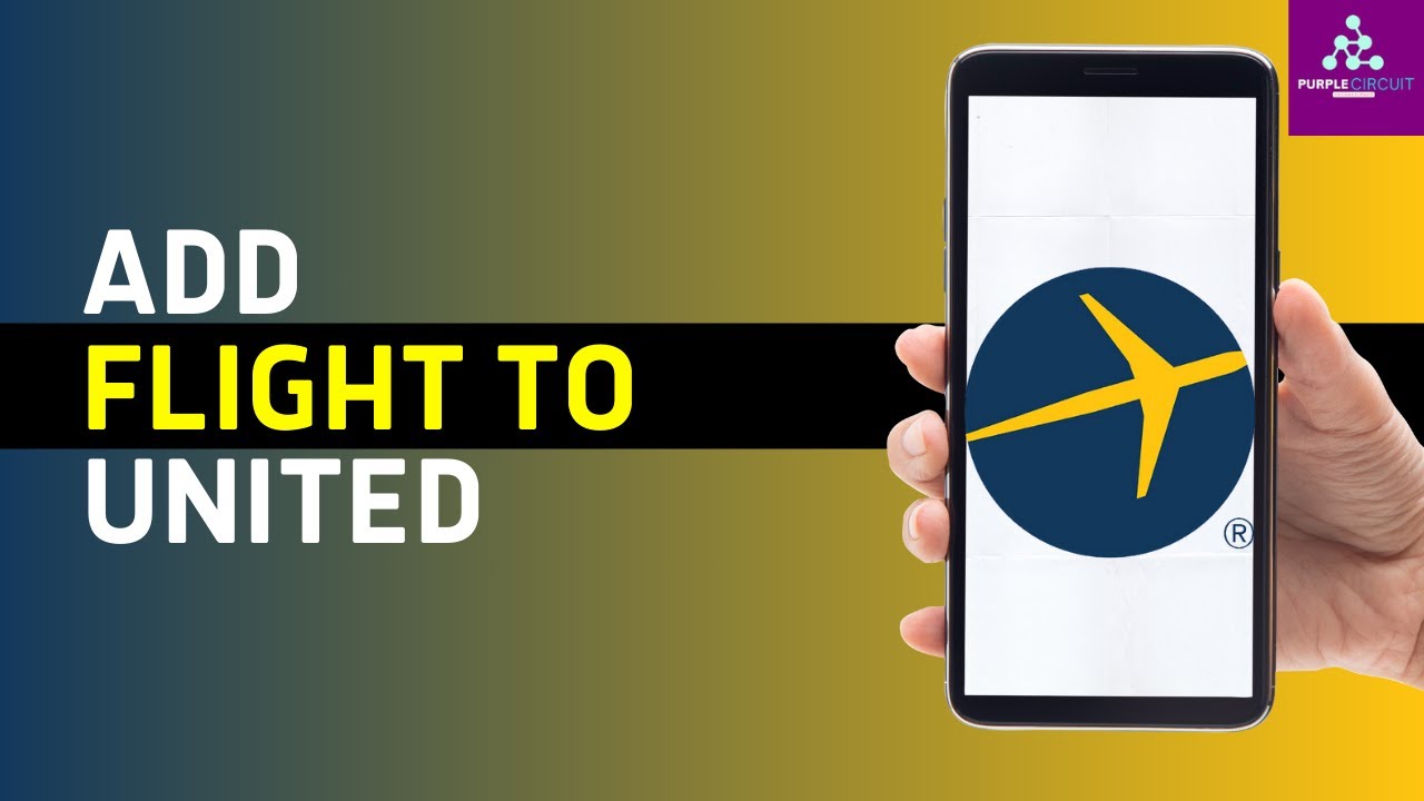 How To Add Expedia Flight To United App - YouTube