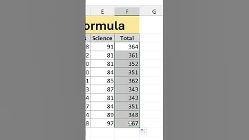 SUM Formula in Excel #excel #pc #laptop #computer #windows #viral #reels #shorts
