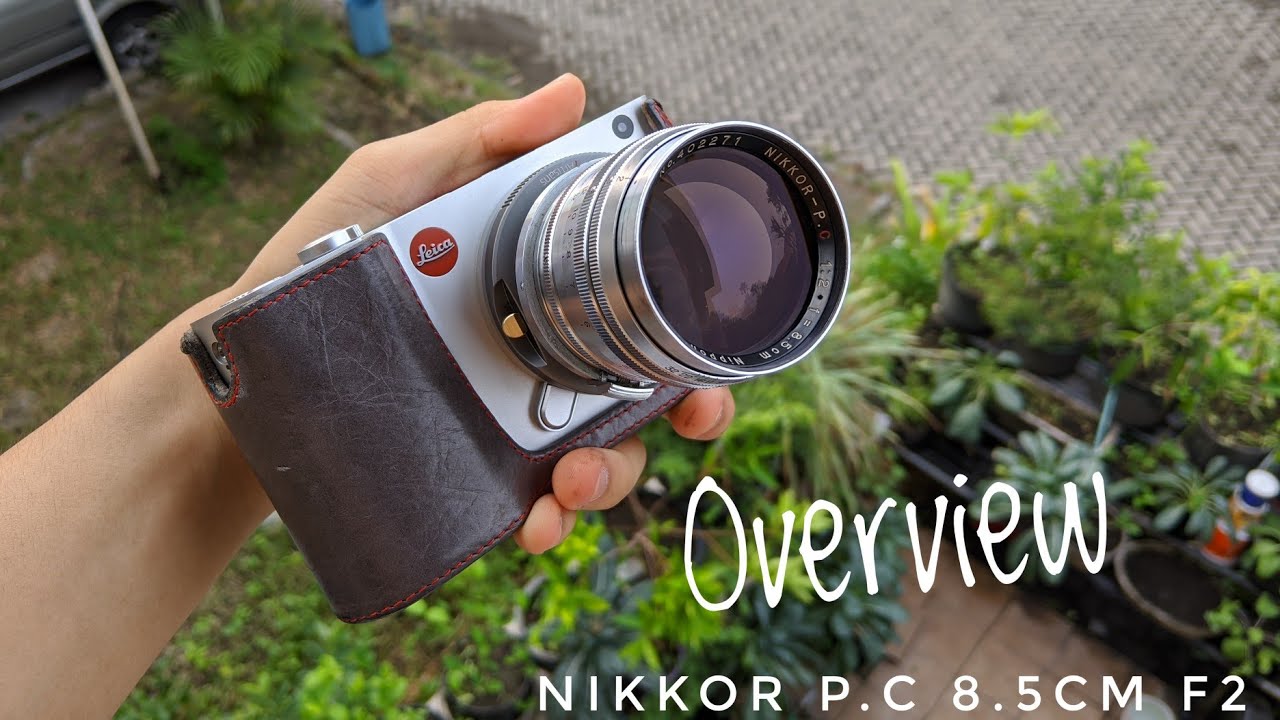 Nikkor-P.C 8.5cm 85mm f2 Chrome Nippon Kogaku Japan Nikon S Mount