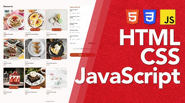 Frontend Mentor 🛒 Product List with Cart • HTML CSS JS Project