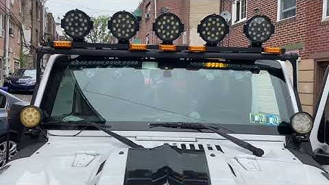 Zmoon Emergency Strobe Lights Jeep Wrangler JK