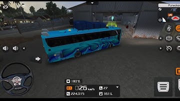 Crossing railway line Evening Bus Ride|Bus simulator indonesia#13|Android Bus Gameplay in Indonesia