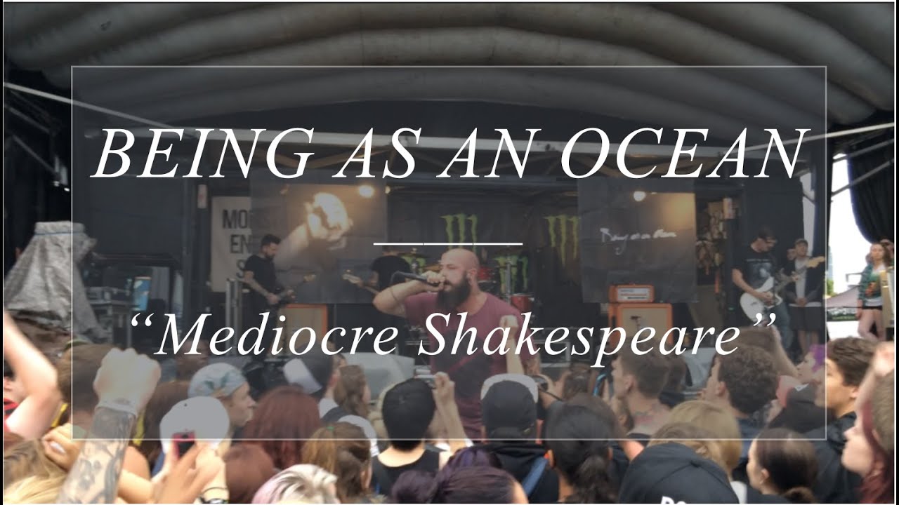 [HD] Being As An Ocean - Mediocre Shakespeare (live Warped Tour 2015 Toronto)
