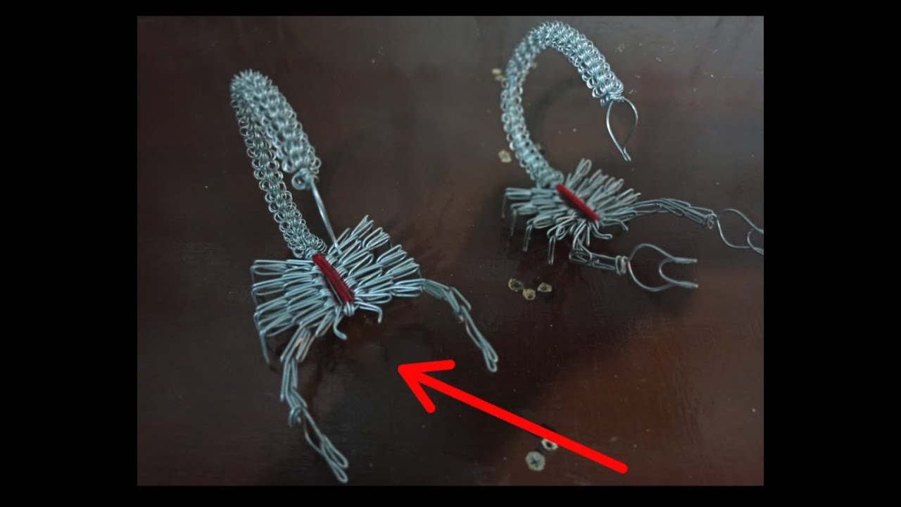 ARTE EN ALAMBRE_COMO HACER UN ESCORPIÓN