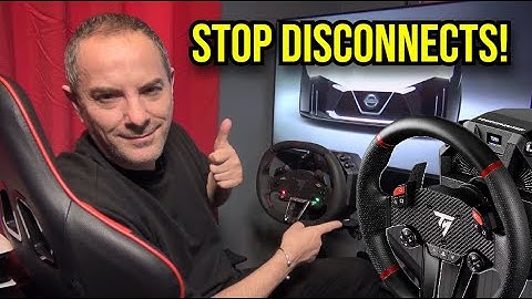STOP Thrustmaster T598 Disconnects! The Problem and FIX You Must Try First!