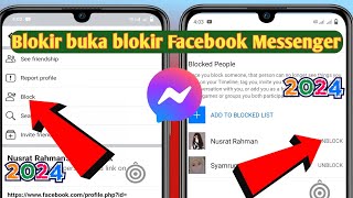 Cara Membuka Blokir Seseorang Facebook Messenger |  Buka Blokir Orang di Messenger