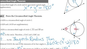 HMH Video 15-3 Tangents & Circumscribed Angles