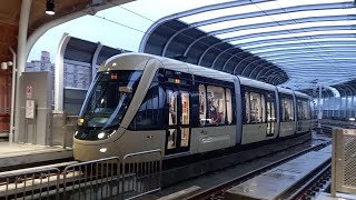 安坑輕軌電聯車(205編組)K08新和國小站進站+出站紀錄 往雙城 | 2023.2.10 | Ankeng LRT | 粘粘的鐵道攝影
