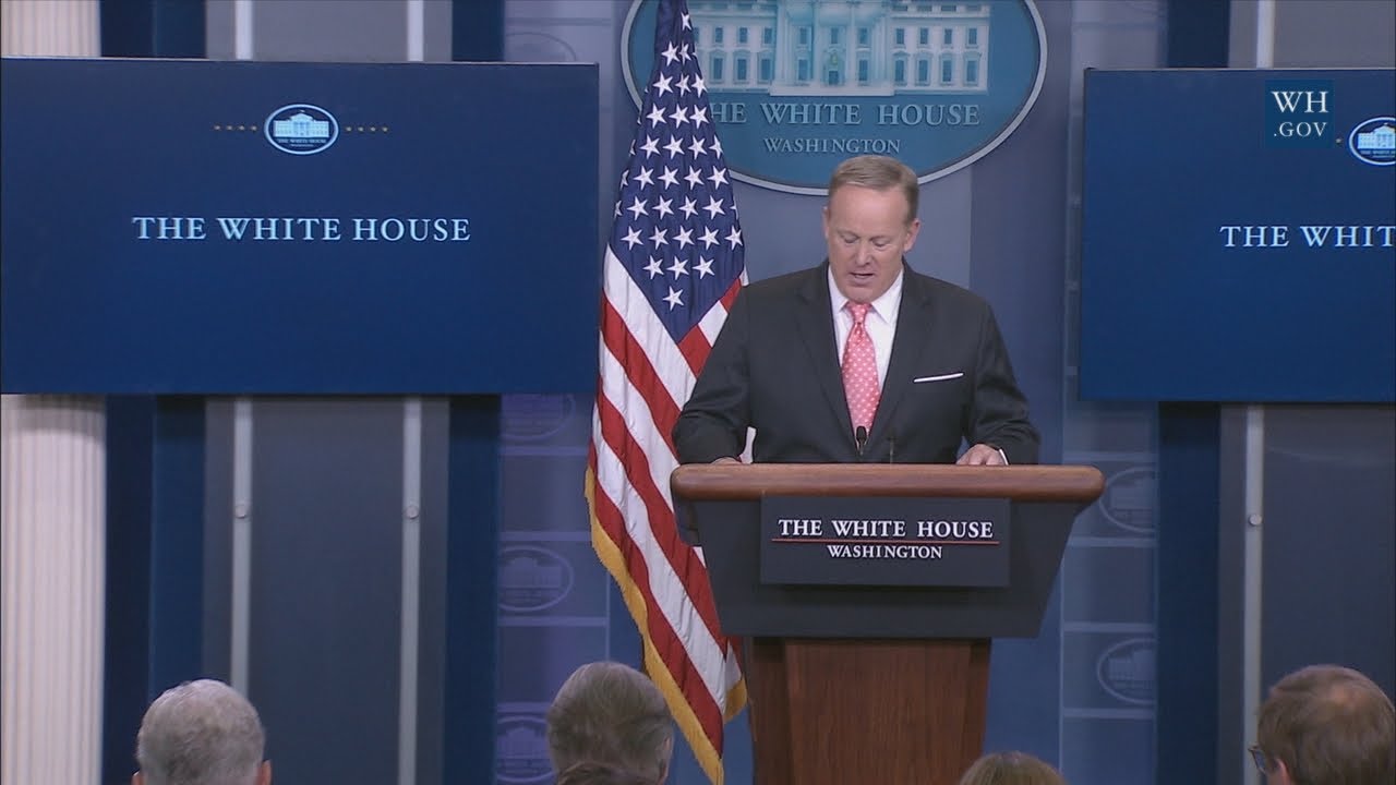 white house has fallen 6/6/17: White House Press Briefing
