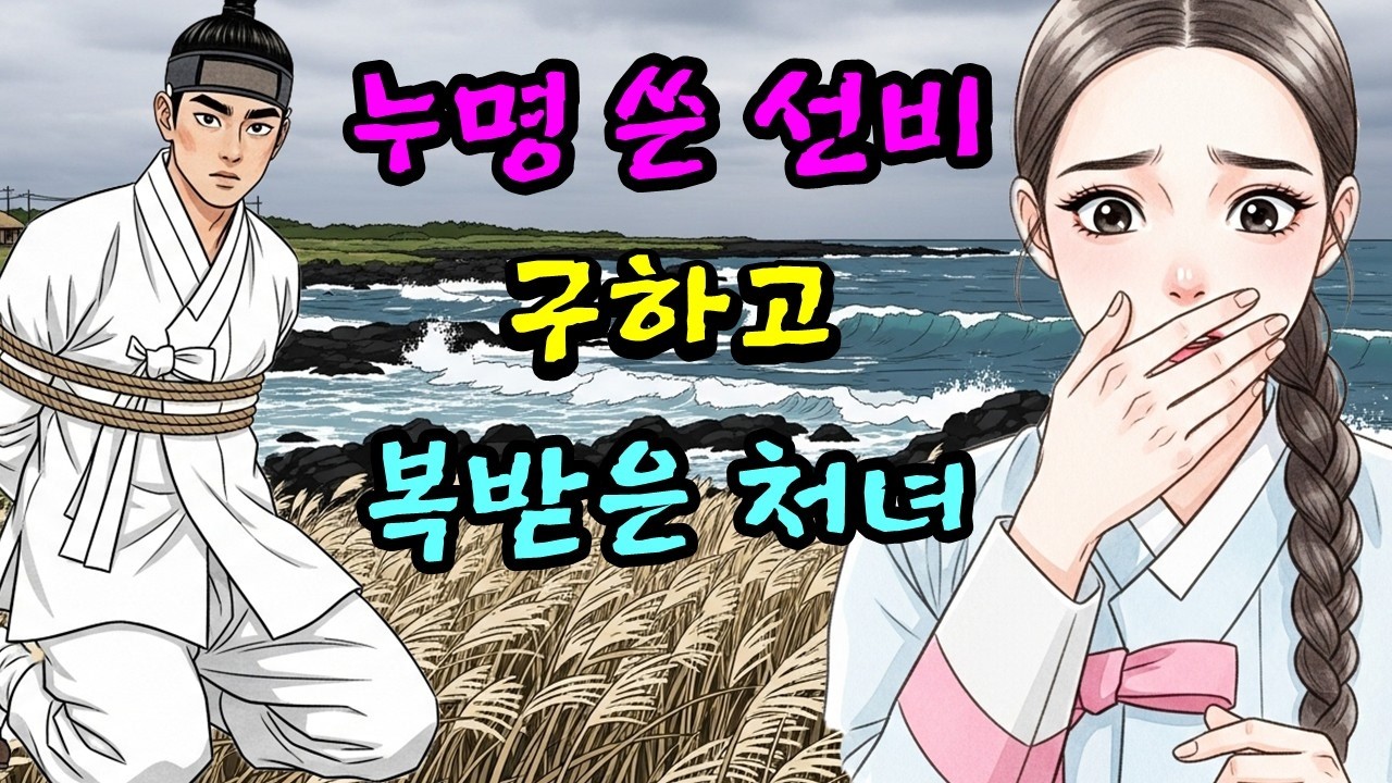 누명 쓴 선비를 구하고 하늘의 복을 받은 처녀  | 야담 |옛날이야기 |민담 |전설 | 설화