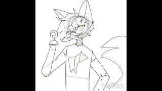 Foxy the pirate fox fanart #furry #fnaf #fyp #art