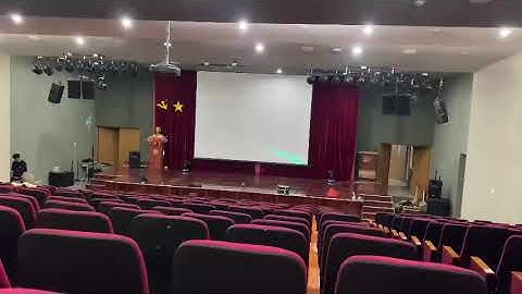 Hội trường Trường Quốc tế Việt Úc cơ sở Garden Hill Gò Vấp