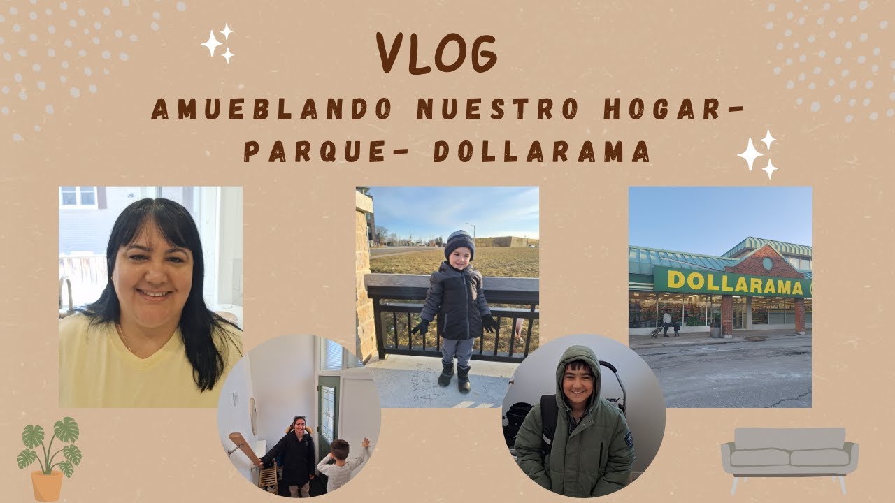 Así es nuestra VIDA en CANADÁ 🏡 día de PARQUE ⛅🏃‍♂️ Compras para el HOGAR en DOLLARAMA🛒🧦
