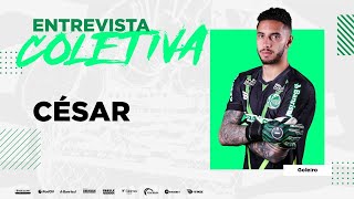 Entrevista com o goleiro César
