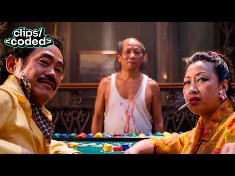 kung fu hustle (2004) - the landlord & landlady vs. the beast
