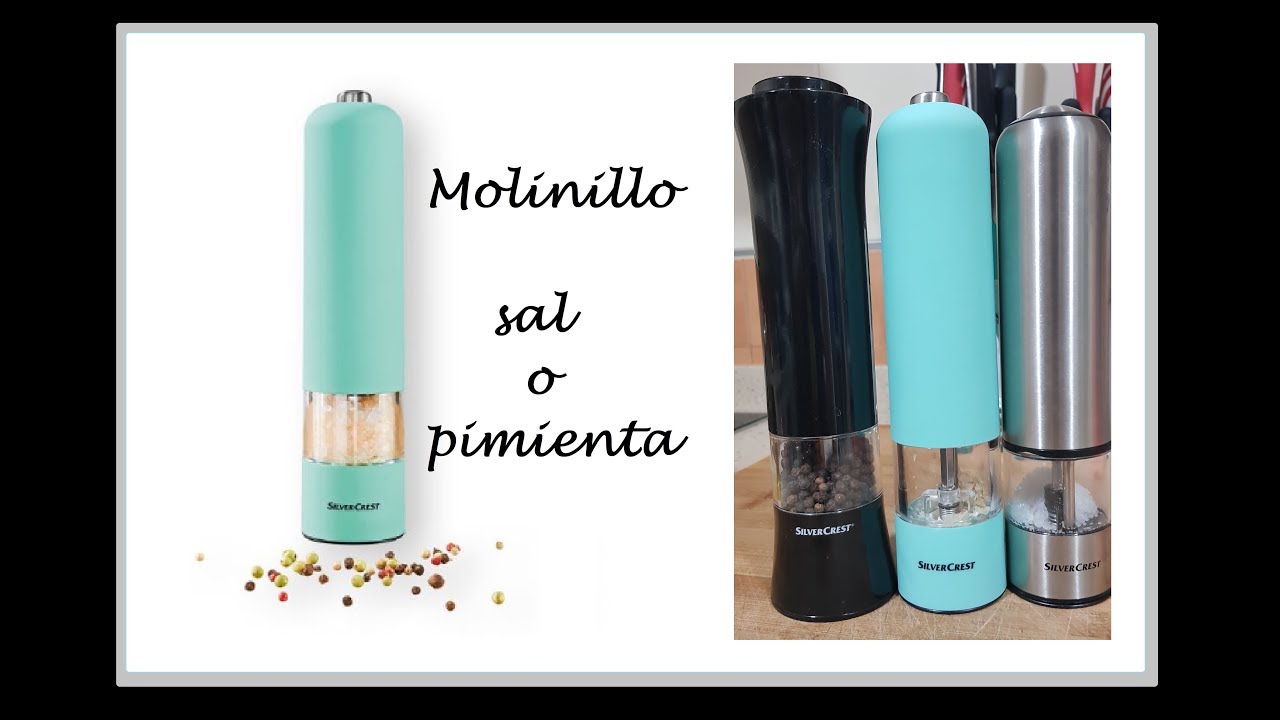 UNBOXIN MOLINILLO para sal y pimienta del LIDL. Y su funcionamiento. -  YouTube