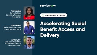 ServiceNow Federal Forum 2025: Accelerating Social Benefit Access and Delivery