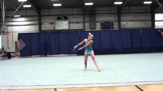 Rhythmic Stars 2015. Level 5 child C Rope (1st place)
