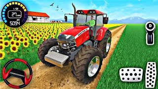 Real Tractor Farming Simulator - Modern Tractor Driving Games - Android Gameplay screenshot 5