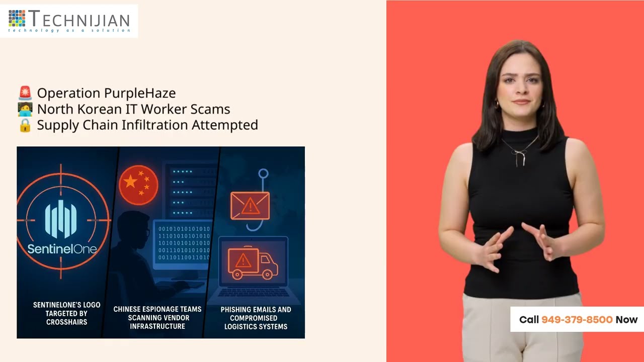 SentinelOne Targeted by North Korean IT Workers, Ransomware Groups, and Chinese Hackers