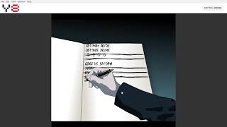 Interesting Game :l Death Note Type (Y8)