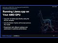Accelerate AI with AMD: Running Llama.cpp on ROCm #AMDevs