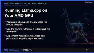 Accelerate AI with AMD: Running Llama.cpp on ROCm #AMDevs